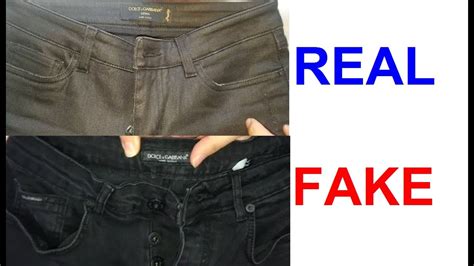 dolce and gabbana jeans real or fake|dolce and gabbana jeans men's.